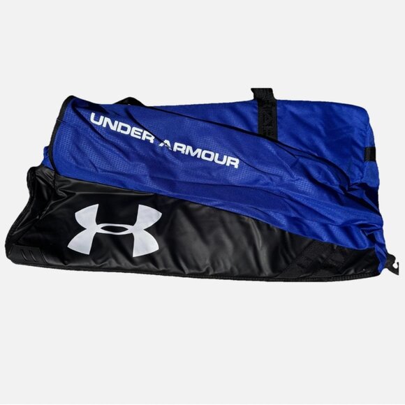 UA Under Armour STORM Cleanup Duffel Blue Baseball Equipment Bat Bag 25" NEW HTF - Picture 2 of 10